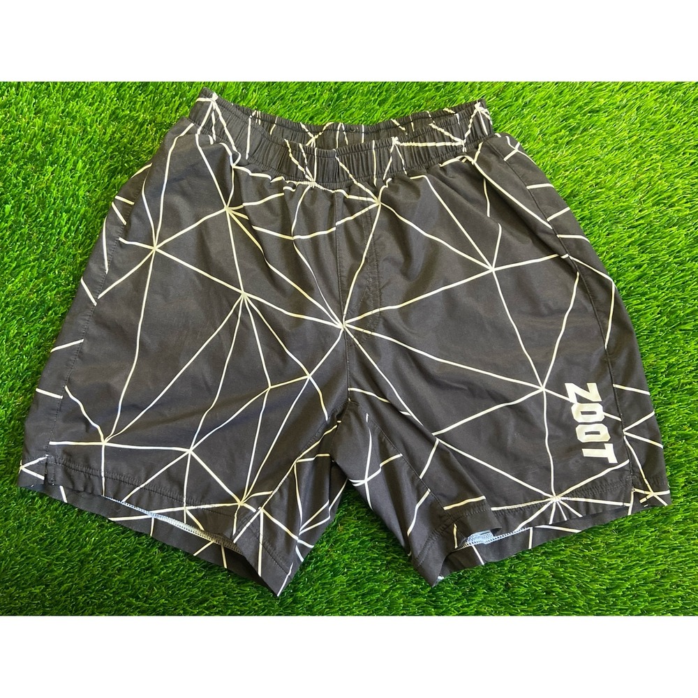ZOOT Athletic Lightweight Black Running Shorts Bike Cycling Mens Sz S